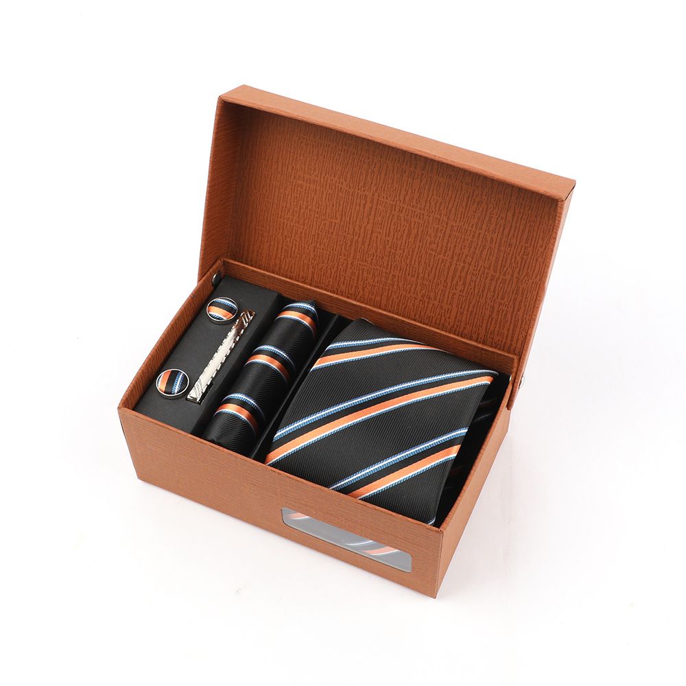 4pcs Silky Pattern Necktie Set — representative Accessories & Bags sample
