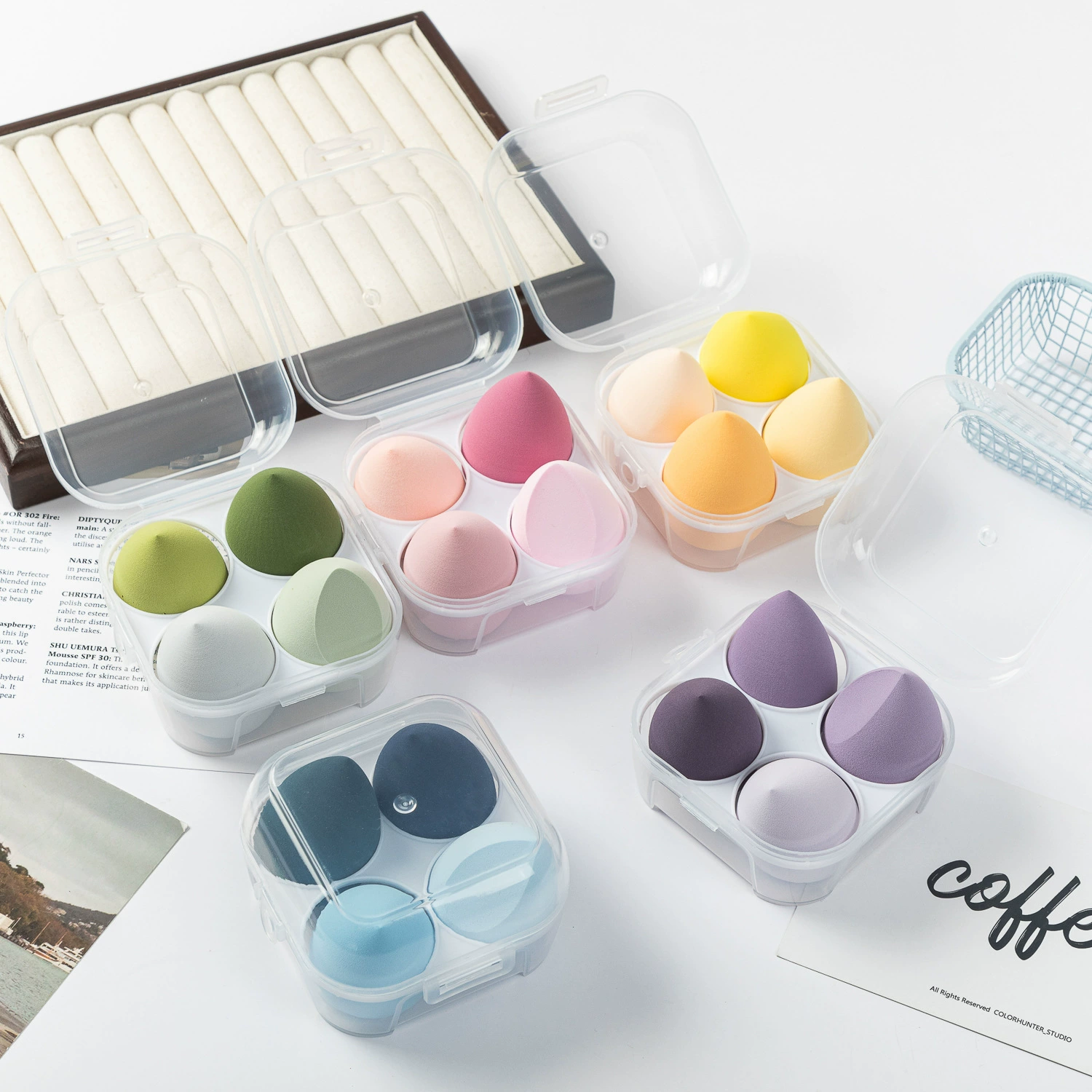 4 Makeup Sponges Set — representative Beauty & Nails sample