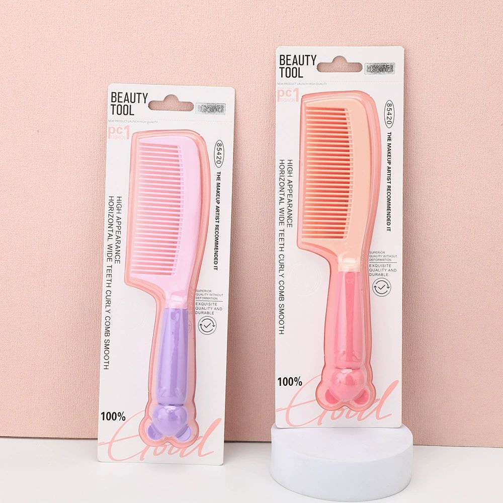 Fine-Tooth Small Ear Comb with Blister Pack Storage — representative Beauty & Nails sample