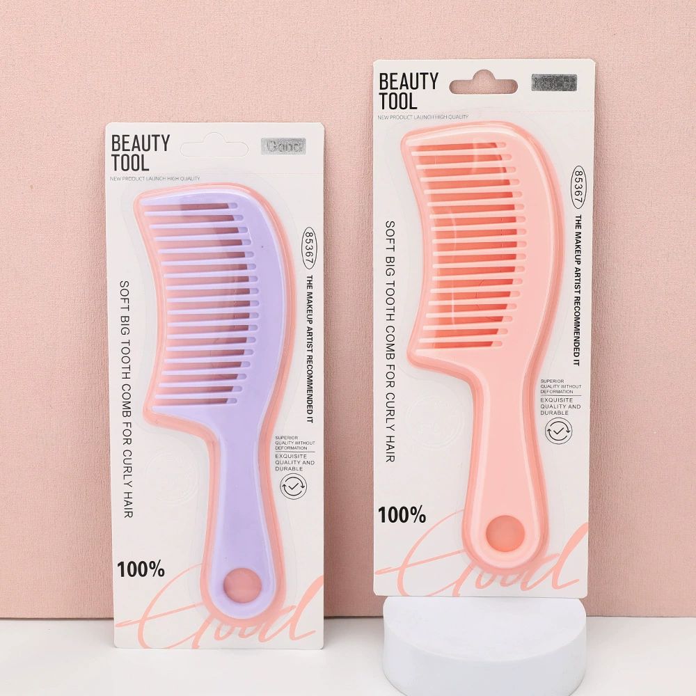 Wide-Tooth Detangling Hairbrush with Blister Pack — representative Beauty & Nails sample