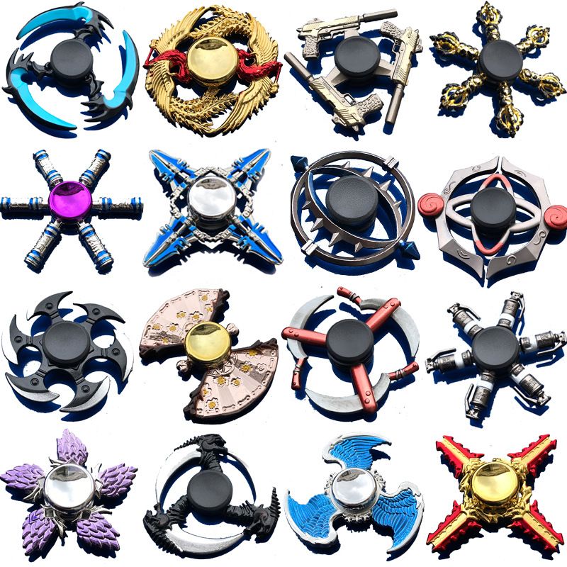 Colourful Fidget Spinner — Toys & Games