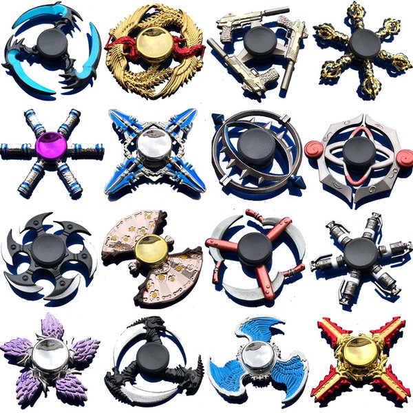 Colourful Fidget Spinner — Toys & Games
