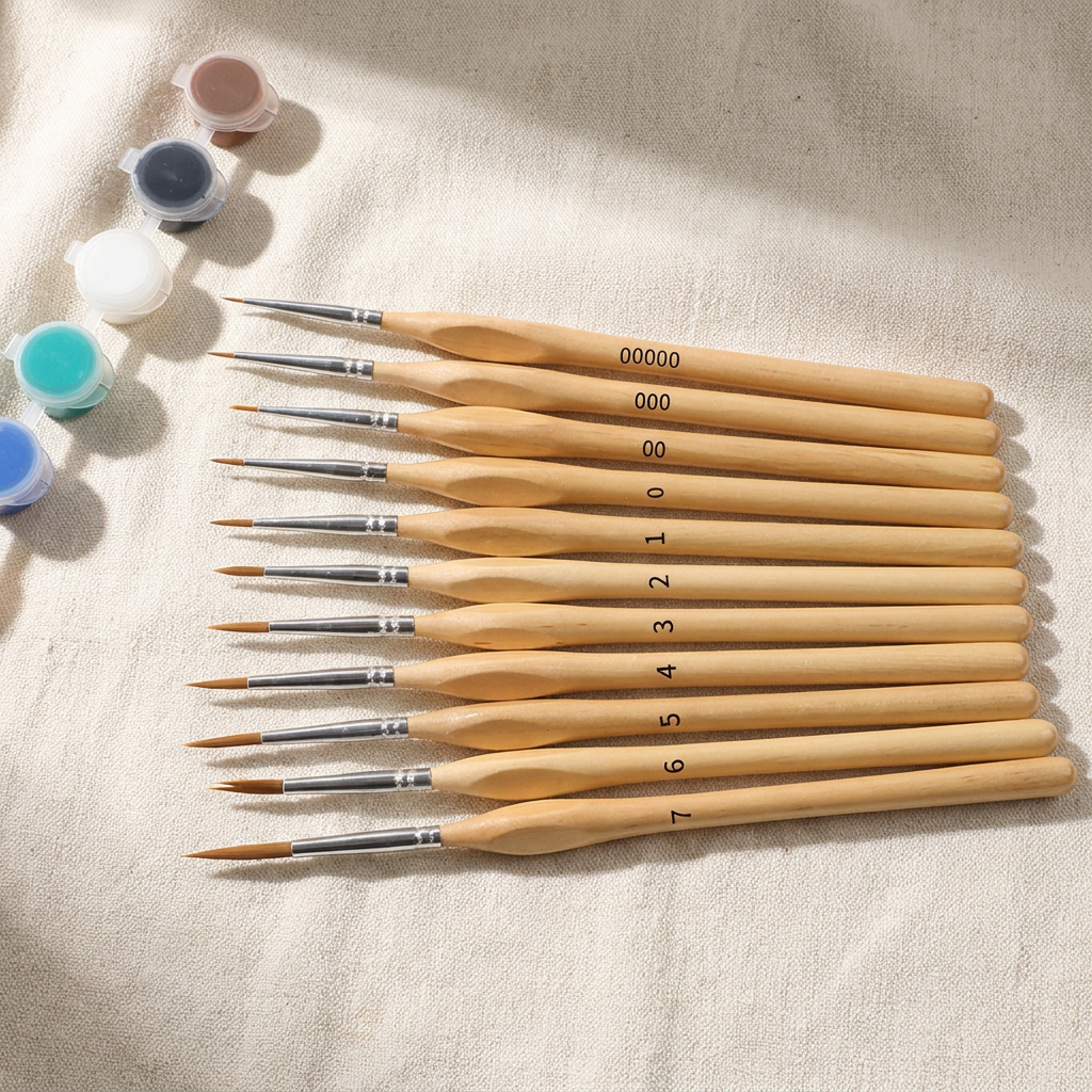 11pcs Brush Set for Detail — representative Stationery & Cards sample