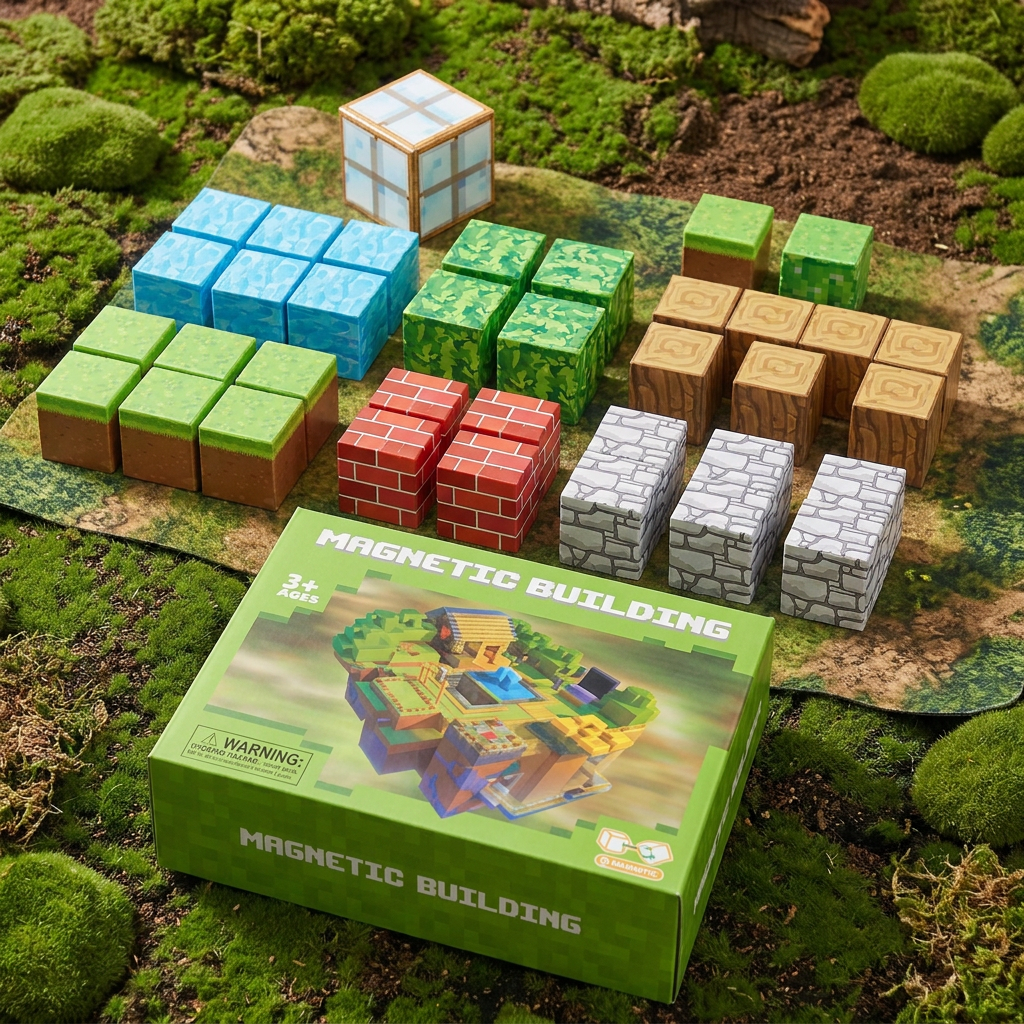 48PCS Square Magnetic Building Block — representative Toys & Games sample