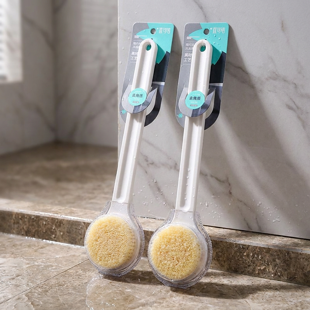 Long Handle Soft Hair Bath Brush — representative Home & Kitchen sample