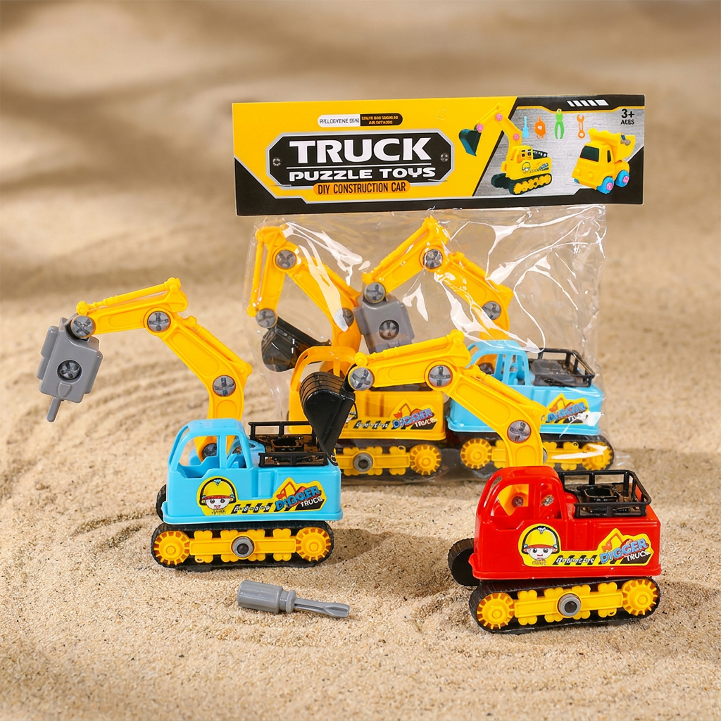 2pcs DIY Construction Car — representative Toys & Games sample