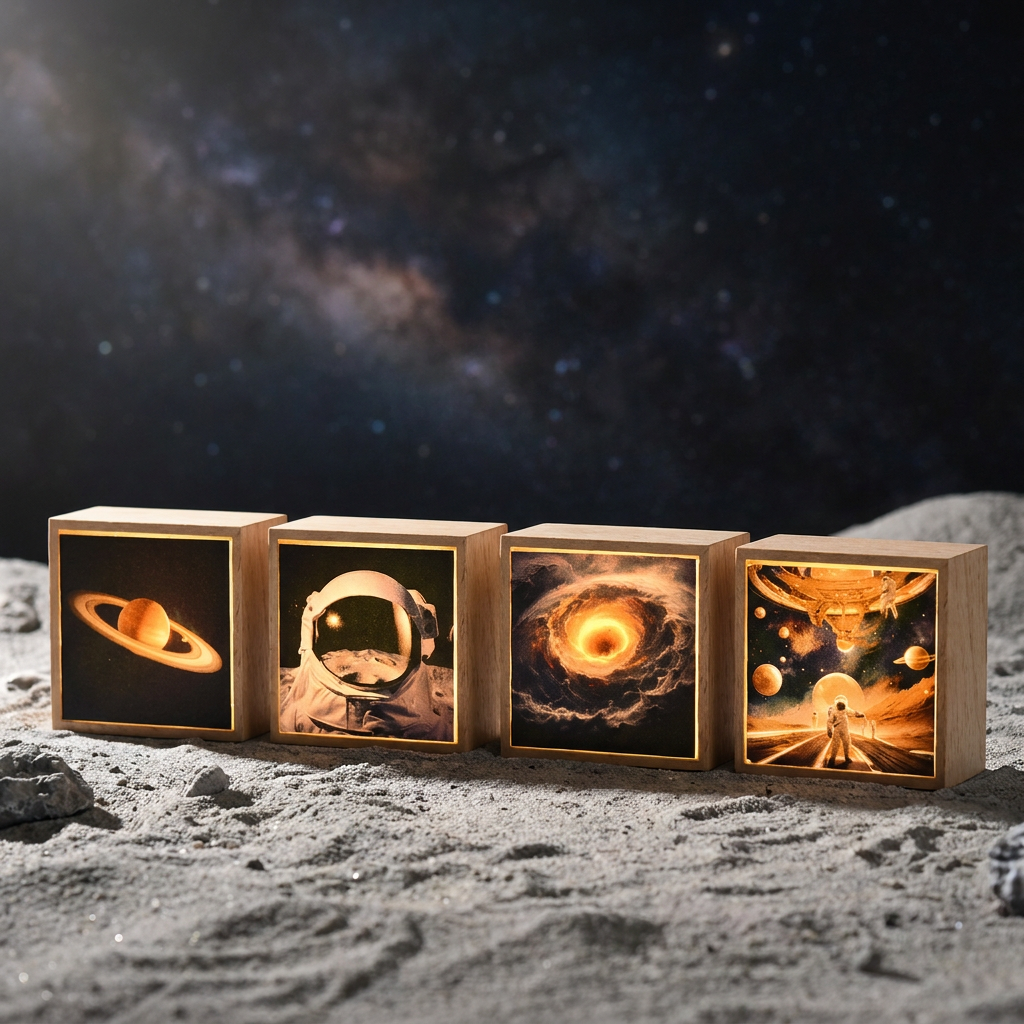 Desktop Night Light Photo Frame — representative Home & Kitchen sample