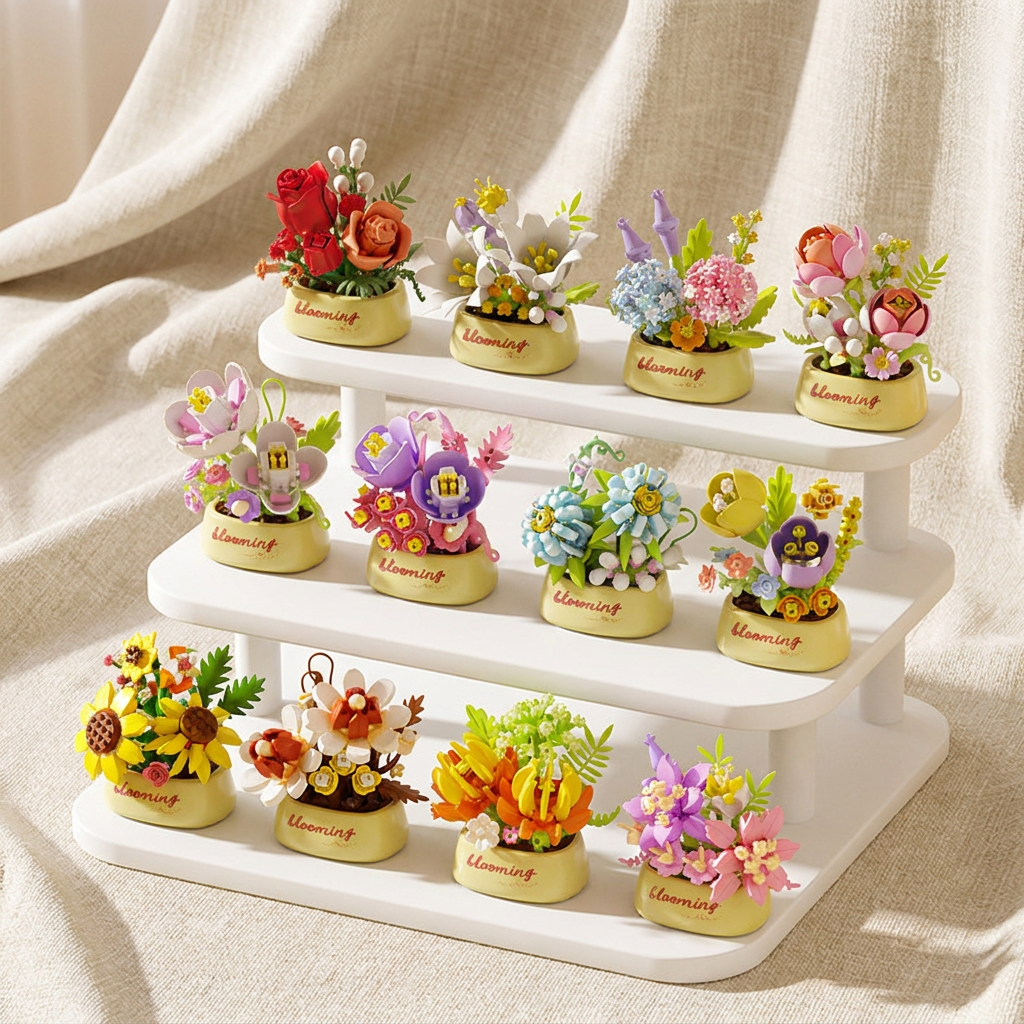 Blooming Block Mini Flowerpot — representative Toys & Games sample