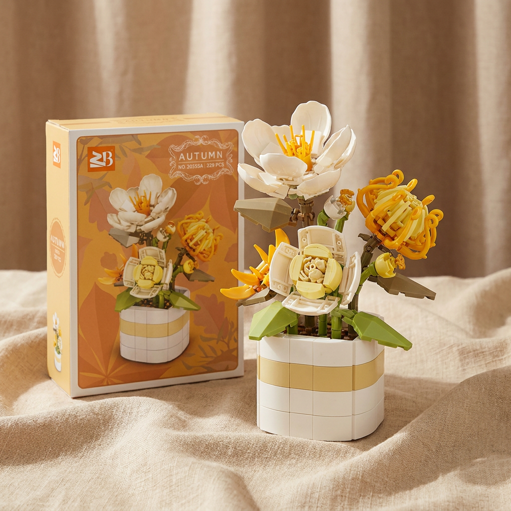 Large Eternal Flower Building Blocks — representative Toys & Games sample