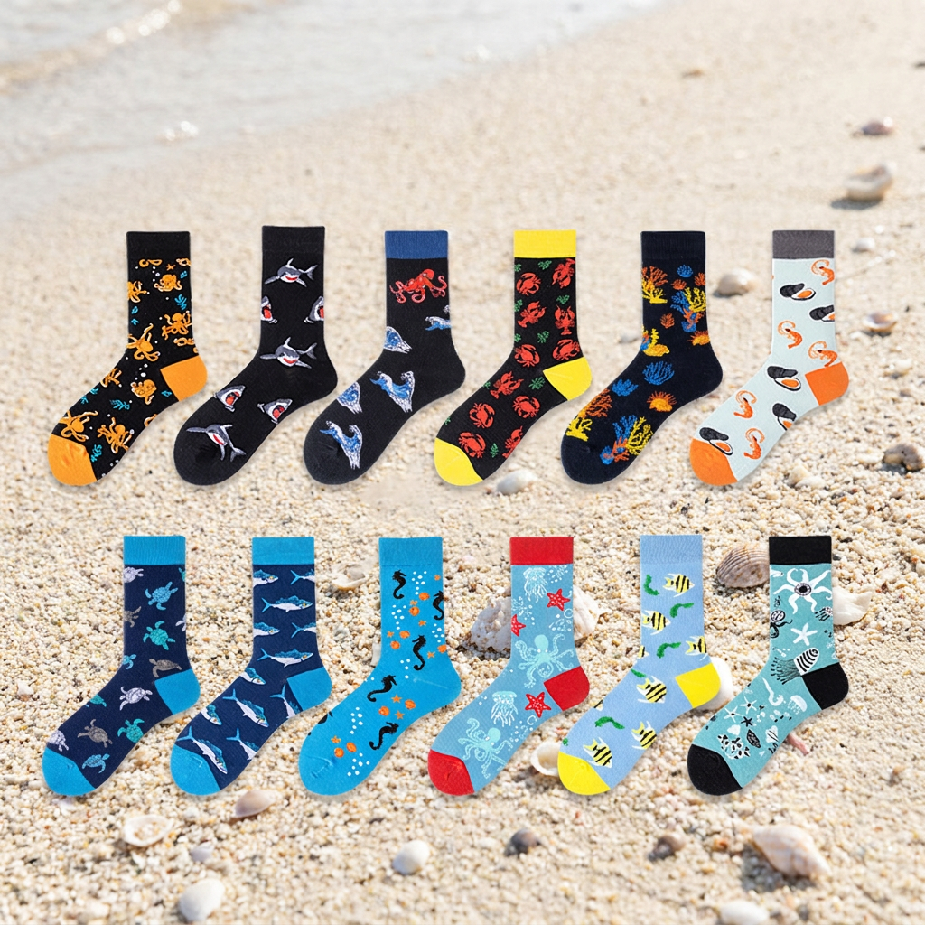 Graphic Socks — representative Accessories & Bags sample