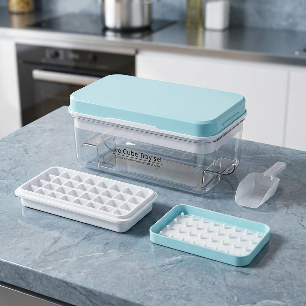 Ice Cube Tray with Lid and Bin — representative Home & Kitchen sample