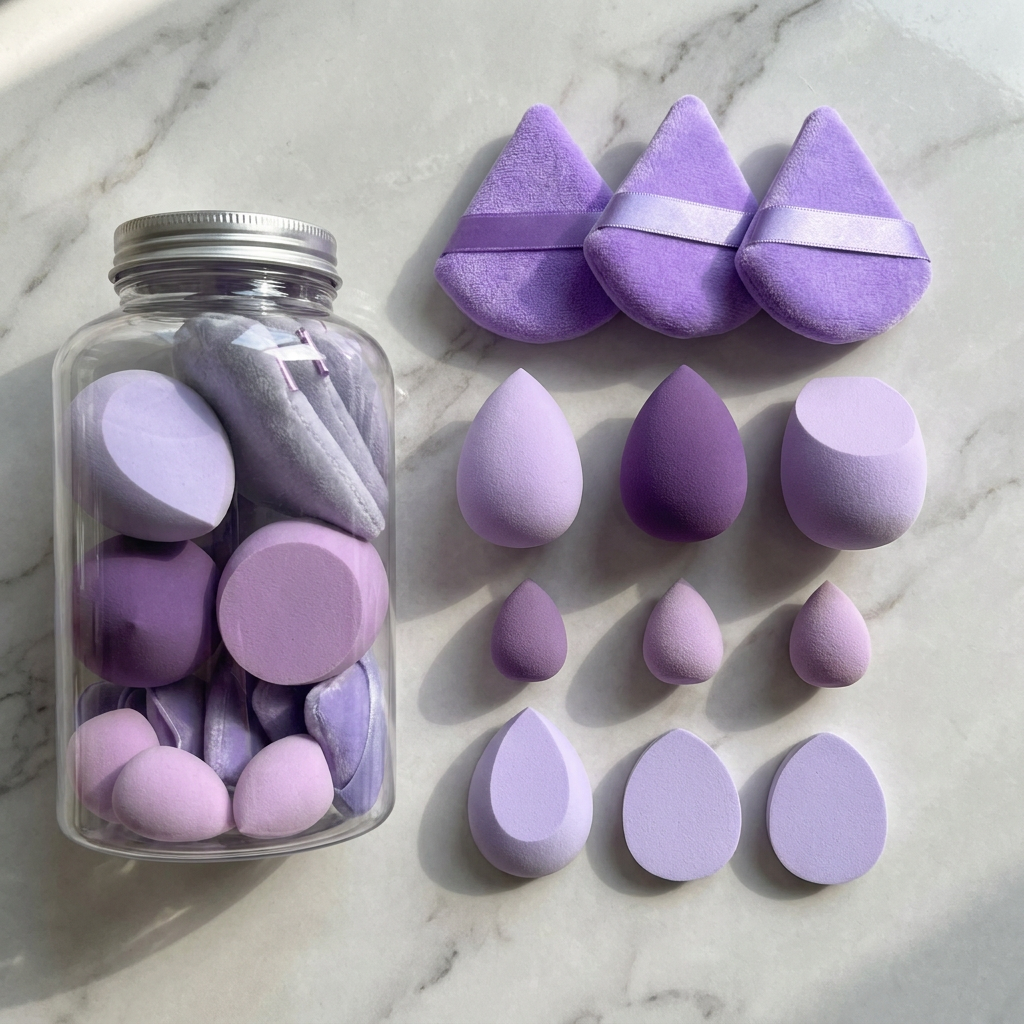 Selection Makeup Sponges Set — representative Beauty & Nails sample