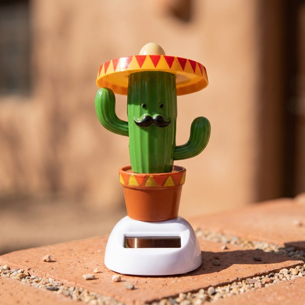 Sunny Sombrero Cactus Figurine — representative Tech & Gadgets sample