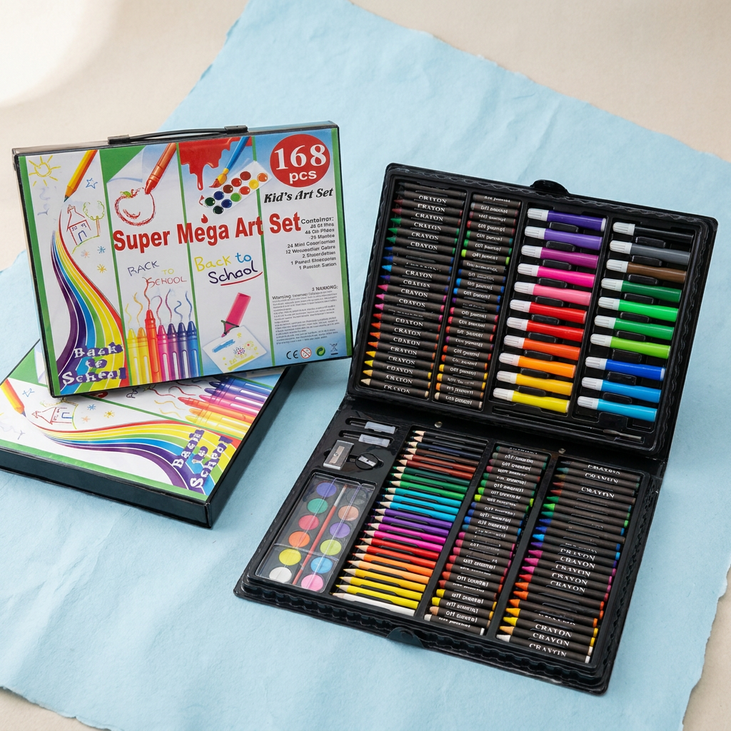 168pcs Super Mega Art Set — representative Stationery & Cards sample